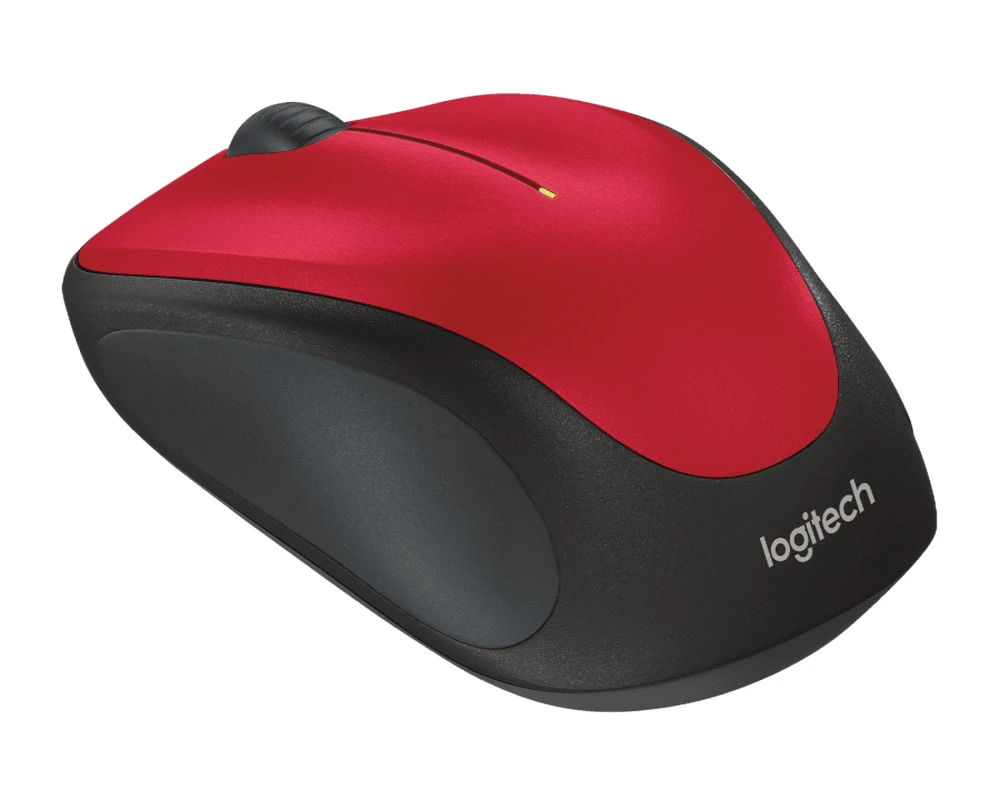 Беcпроводная мышь logitech m235, красный 7