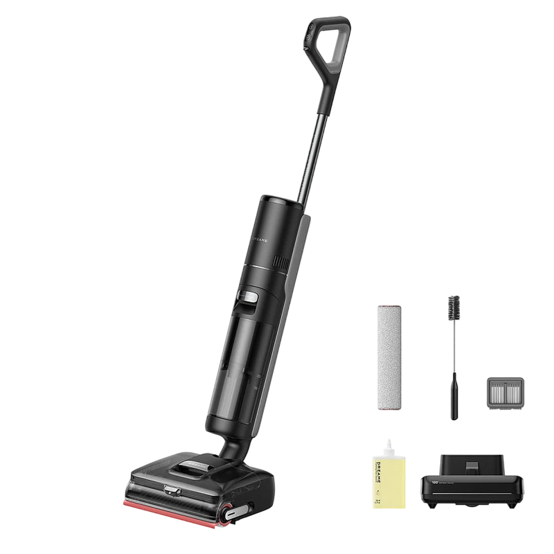 Вертикальный пылесос dreame h15 pro foam wash, чёрный 4