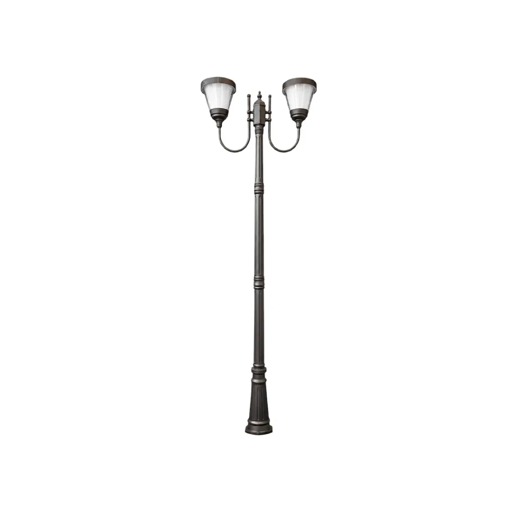 Felinar de gradina led cu panou solar 20hl-gl06 9 w 4500 k ip65 elmos 2