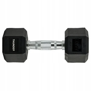 Гексагональная гантель hexagonal dumbbells thunder 7,5 кг Thumbnail 3