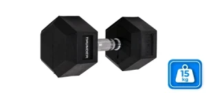 Гексагональная гантель hexagonal dumbbells thunder 15 кг Thumbnail 2