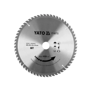 Disc de tăiat lemn 255 * 30 mm yato Thumbnail 1
