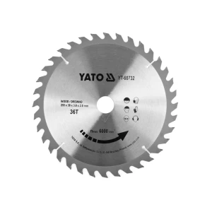 Диск для резки по дереву 255 * 30 мм yato