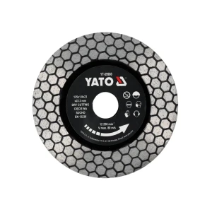 Disc diamantat pentru ceramică/granit 125 * 22.23 mm yato