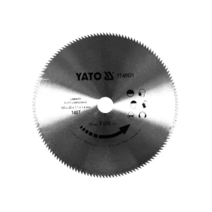 Диск пильный по ламинату 185 * 20 mm yato