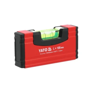 Nivelă de buzunar magnetică 100 mm 1 bulă yato