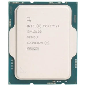 Процессор Intel Core i3-13100, Intel UHD Graphics 730, Tray