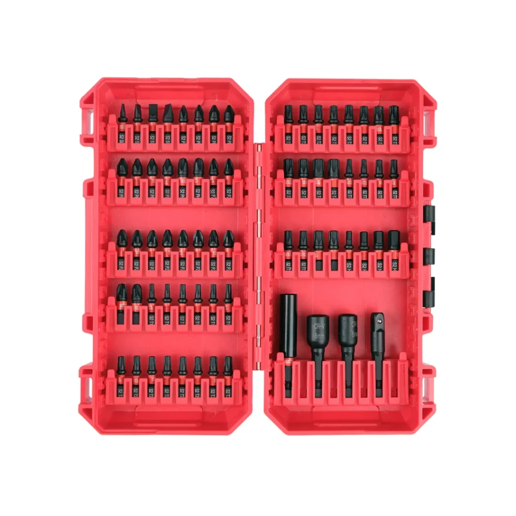 Набор ударных бит с держателем 68 шт. ph, pz, sl, tx, hex 1/4" 25 мм yato 2