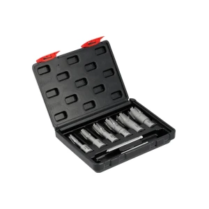 Set burghie carotă 8 buc. pentru metal 12 - 27 mm tct weldon yato Thumbnail 1