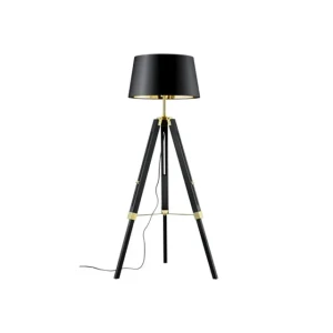 Lampadar gent 60 w e27 220 - 240 v ip20 negru trio Thumbnail 1