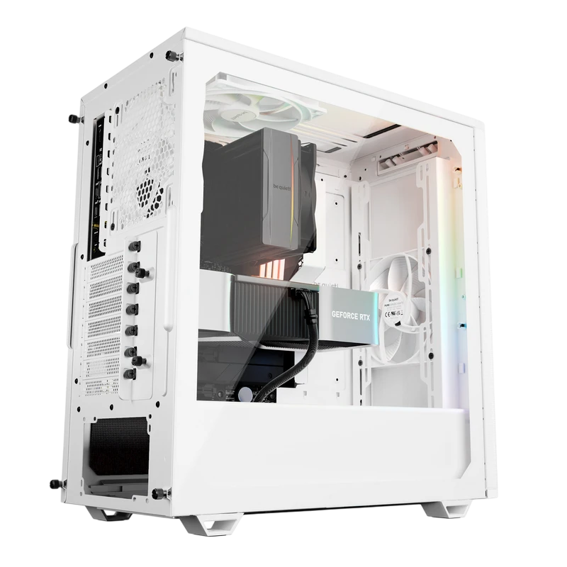 Компьютерный корпус be quiet! pure base 501 dx, midi-tower, без блока питания, белый 5
