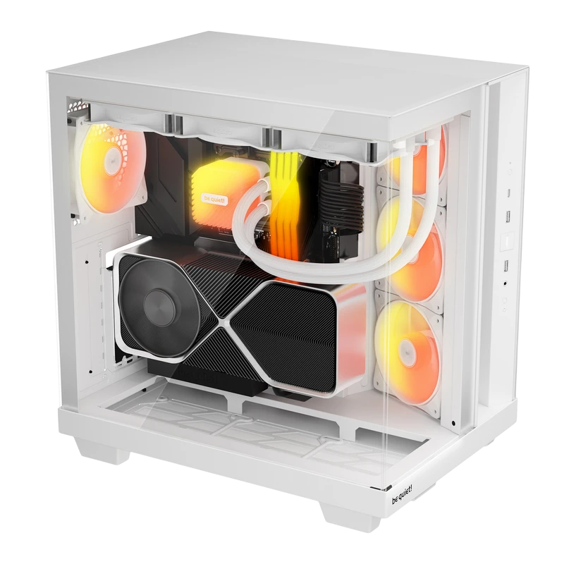 Компьютерный корпус be quiet! ligh base 500 lx white, midi-tower, без блока питания, белый 6