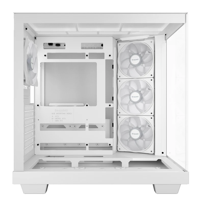 Компьютерный корпус be quiet! ligh base 500 lx white, midi-tower, без блока питания, белый 2