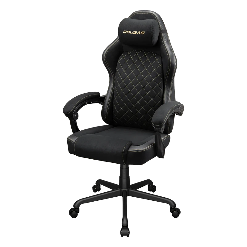 Игровое кресло cougar fusion ex, ткань, gold f 7
