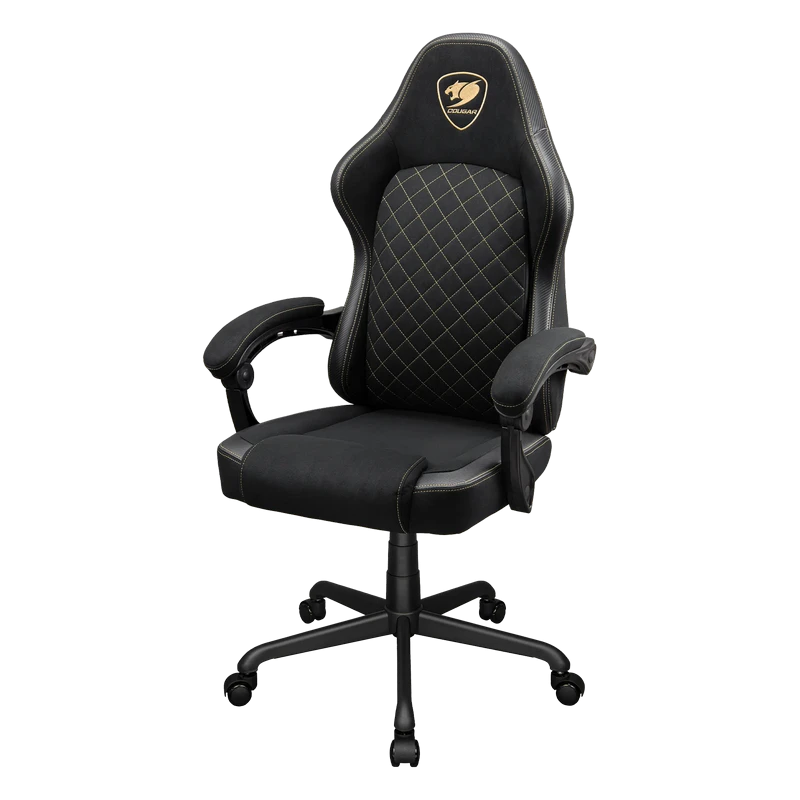 Игровое кресло cougar fusion ex, ткань, gold f 8
