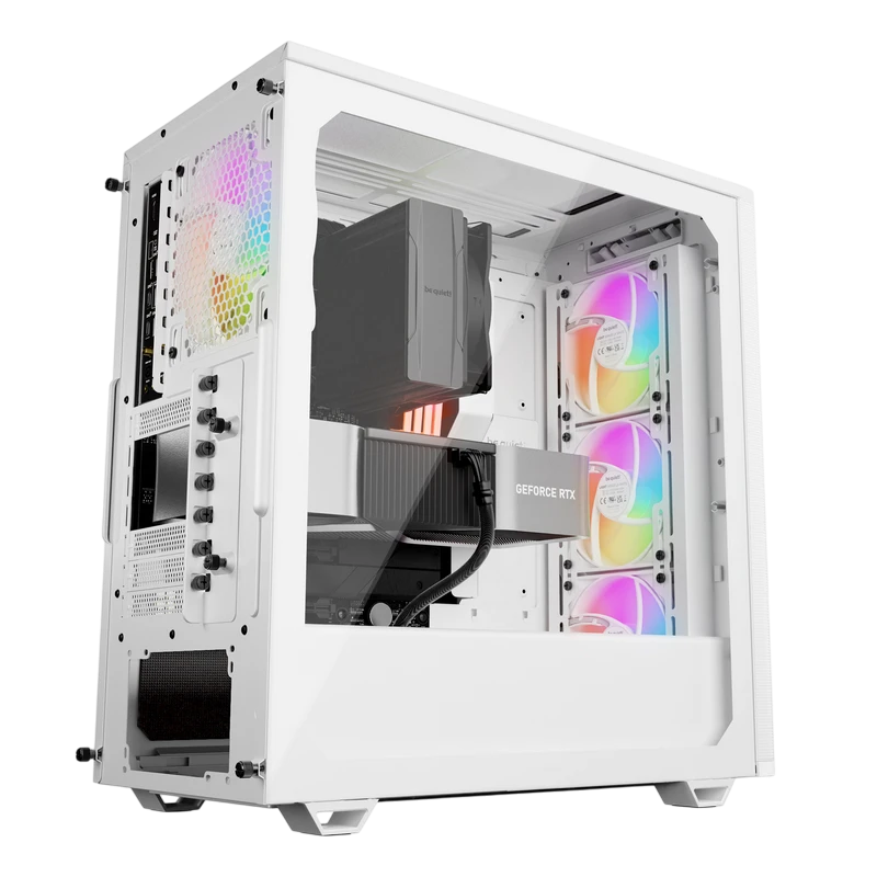 Компьютерный корпус be quiet! pure base 501 lx, midi-tower, без блока питания, белый 4
