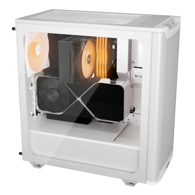 Компьютерный корпус be quiet! pure base 501 lx, midi-tower, без блока питания, белый 9