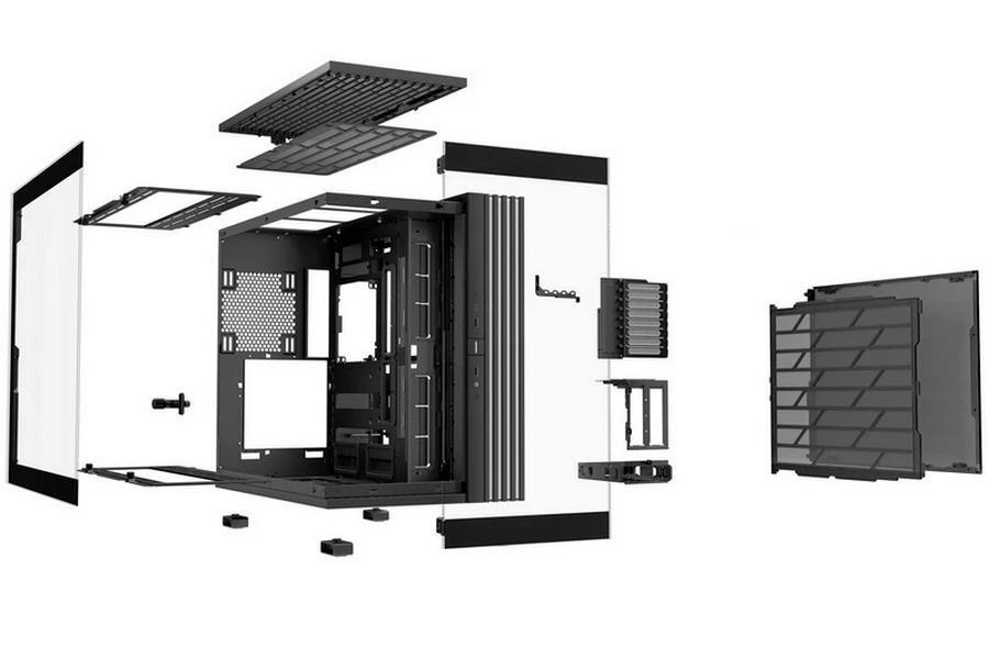 Carcasă pc be quiet! ligh base 900 dx, midi-tower, fără psu, negru 6