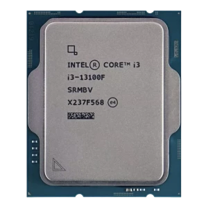 Процессор Intel Core i3-13100F, Нет встроенной графики, Tray