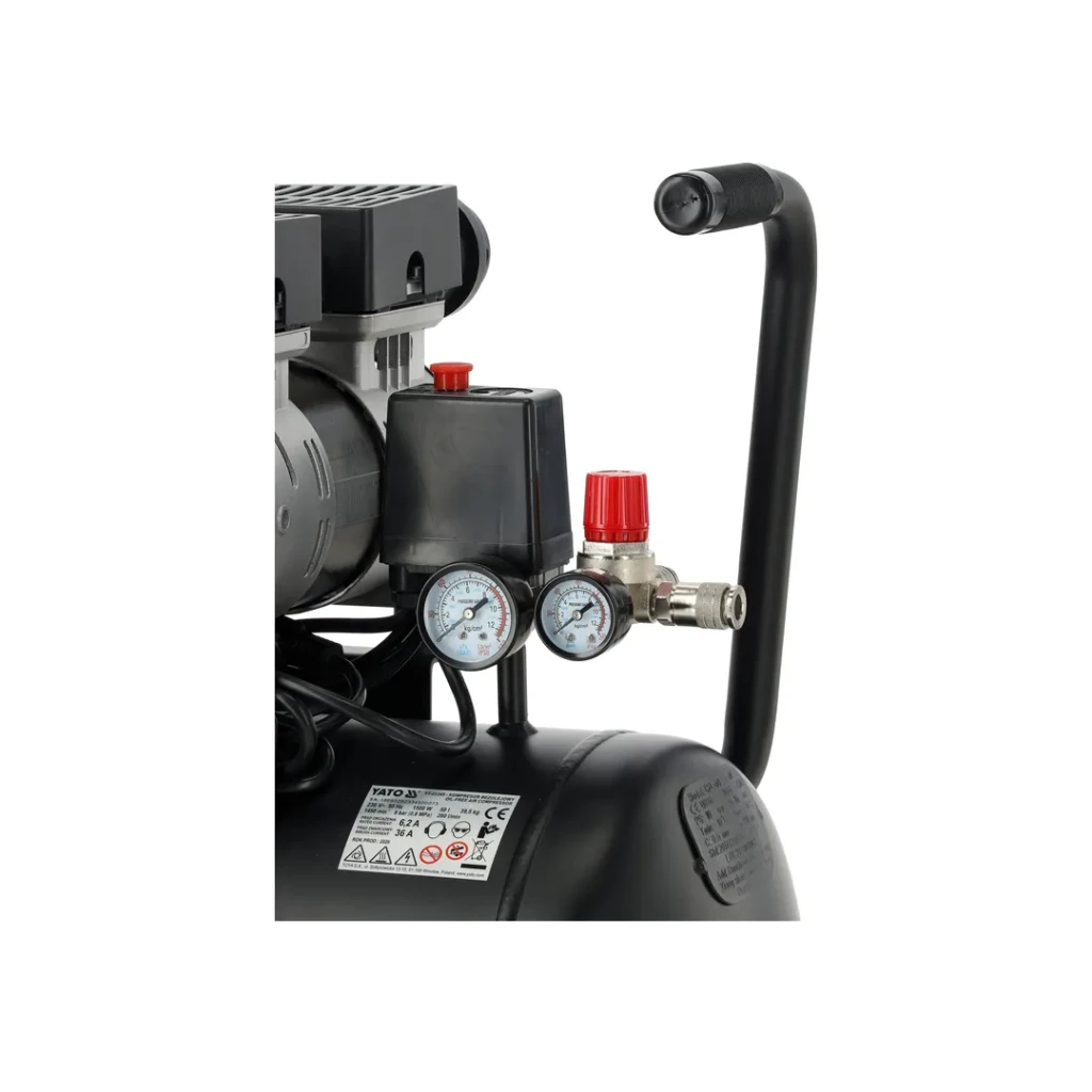 Compresor 1.5 kw 220 - 240 v 8 bar 50 l yato 4