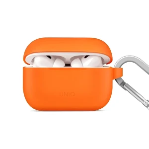 Uniq case силиконовый чехол hang для airpods pro 2-го поколения, оранжевый Thumbnail 3