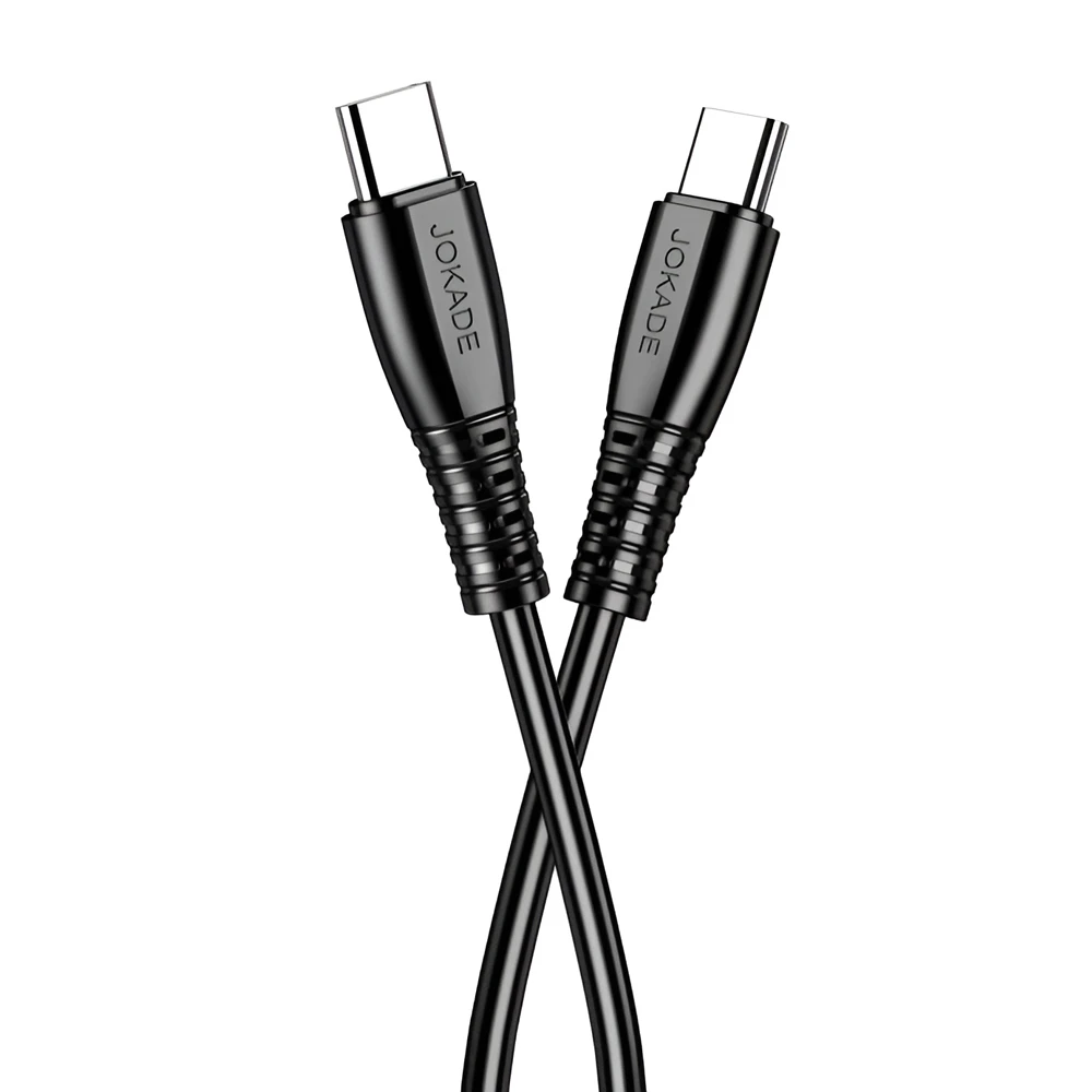 Кабель jokade type-c to type-c 100w 1m ja043, черный 2