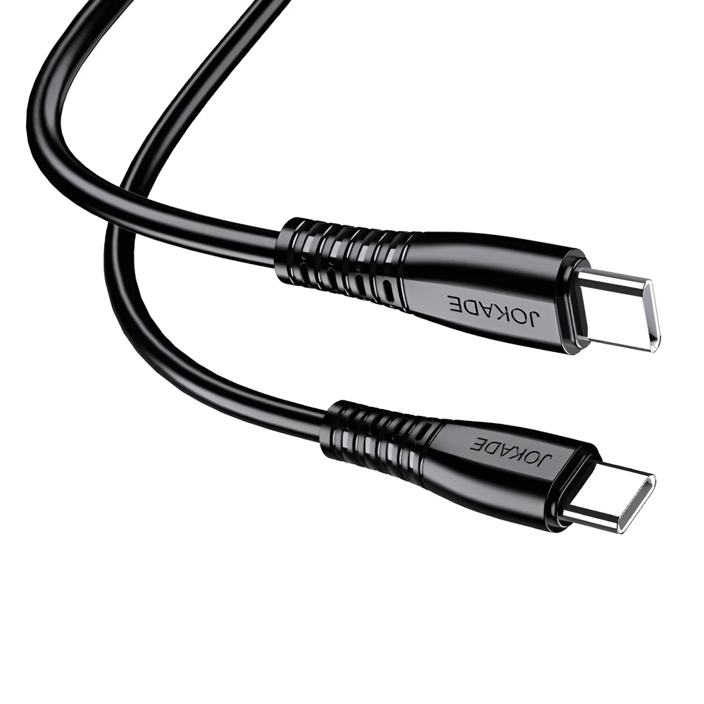 Кабель jokade type-c to type-c 100w 1m ja043, черный 3