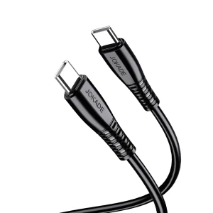 Jokade cable type-c to type-c 100w 1m ja043, black Thumbnail 1