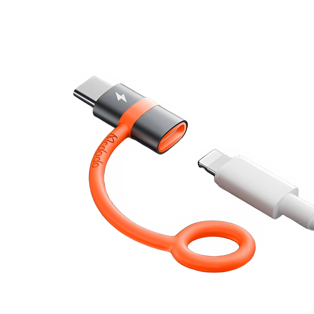 Адаптер mcdodo lightning на type-c, черный 3