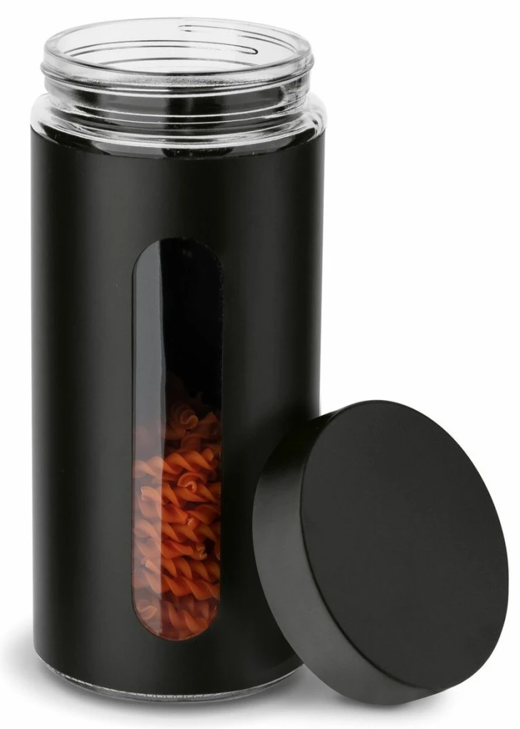 Банка для хранения tadar prato black 1.4l 2