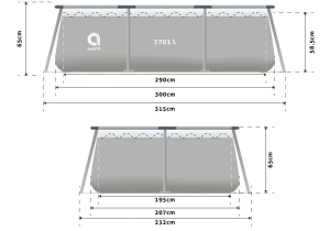 Бассейн avenli 300x207x65 cm (17771eu) Thumbnail 3