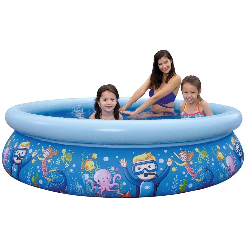 Бассейн sunclub 3d ocean world 205x205x47 cm (17788) 3