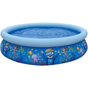 Бассейн sunclub 3d ocean world 205x205x47 cm (17788)