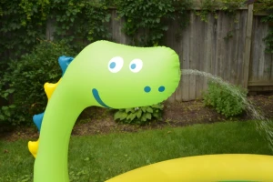 Piscină pentru copii cu fântână sunclub dinosaur 3d spray 175x175x62 cm(17786) Thumbnail 3