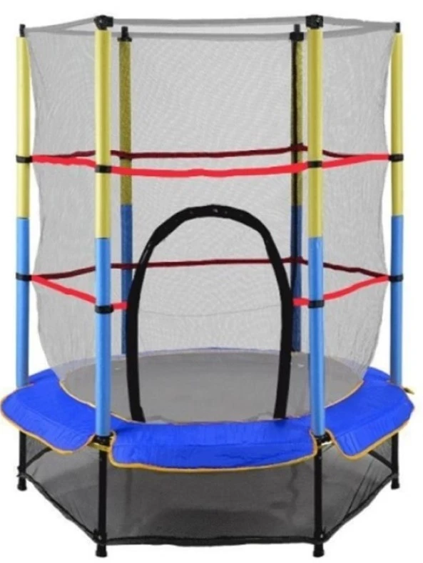 Батут 4play jump (140cm) black/red 2