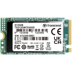Накопитель SSD Transcend MTE400S, 512Гб, TS512GMTE400S