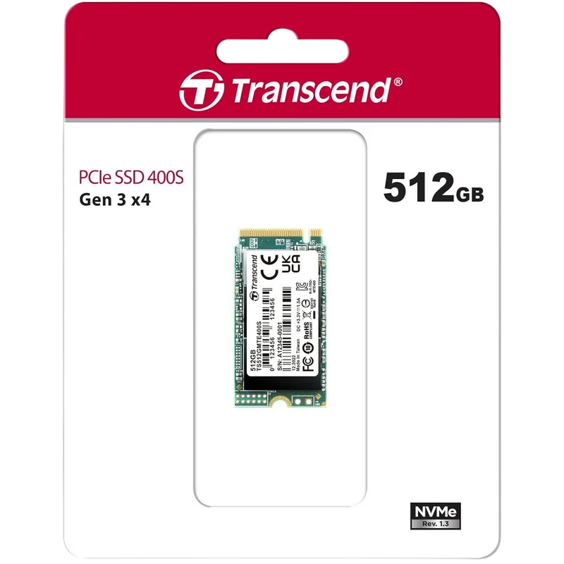 Накопитель ssd transcend mte400s, 512гб, ts512gmte400s 2