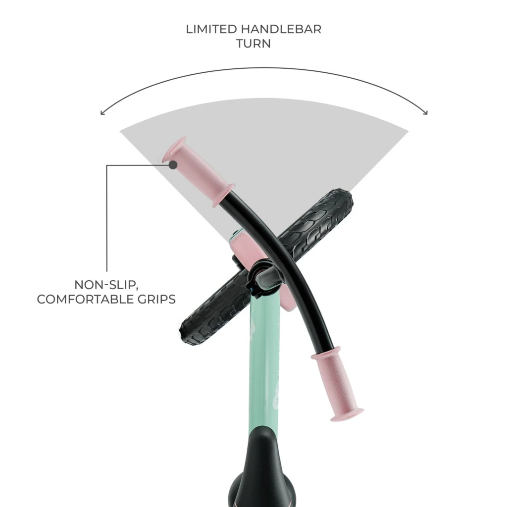 Bicicleta fără pedale kinderkraft 2way candy mint (kr2way25min0000) 6