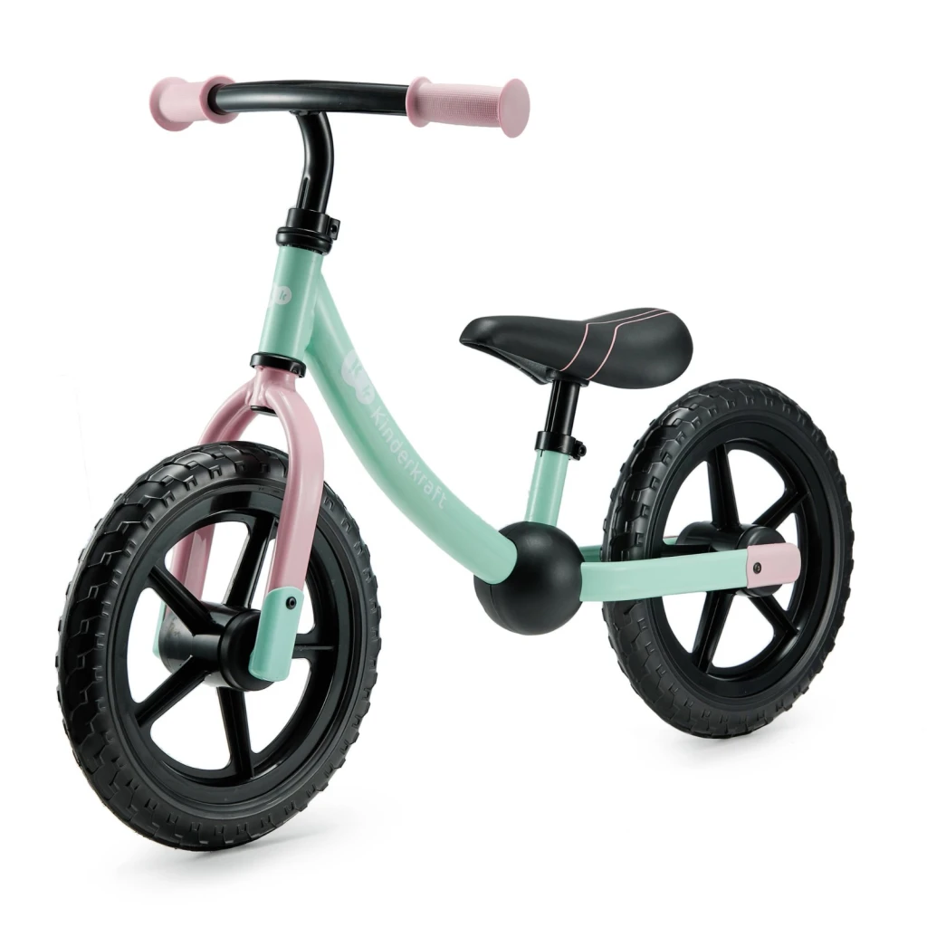 Bicicleta fără pedale kinderkraft 2way candy mint (kr2way25min0000) 4
