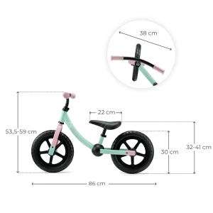 Bicicleta fără pedale kinderkraft 2way candy mint (kr2way25min0000) Thumbnail 9
