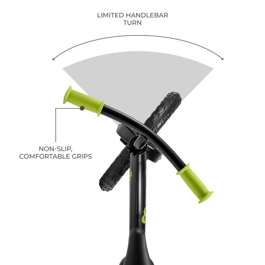 Bicicleta fără pedale kinderkraft 2way next black (kr2way25blk0000) 3
