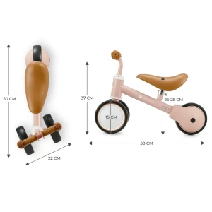 Bicicletă fără pedale kinderkraft cutie pink (krcuti00pnk0000) Thumbnail 6