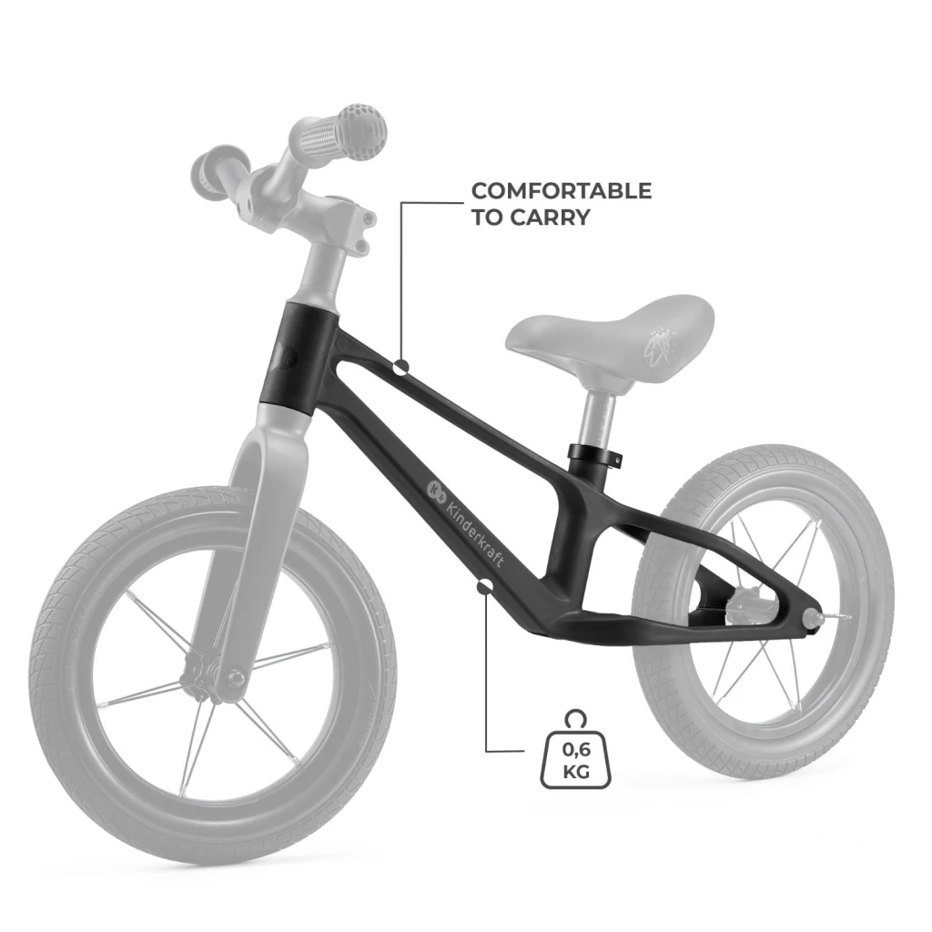 Беговел kinderkraft enter black (kreter00blk0000) 4