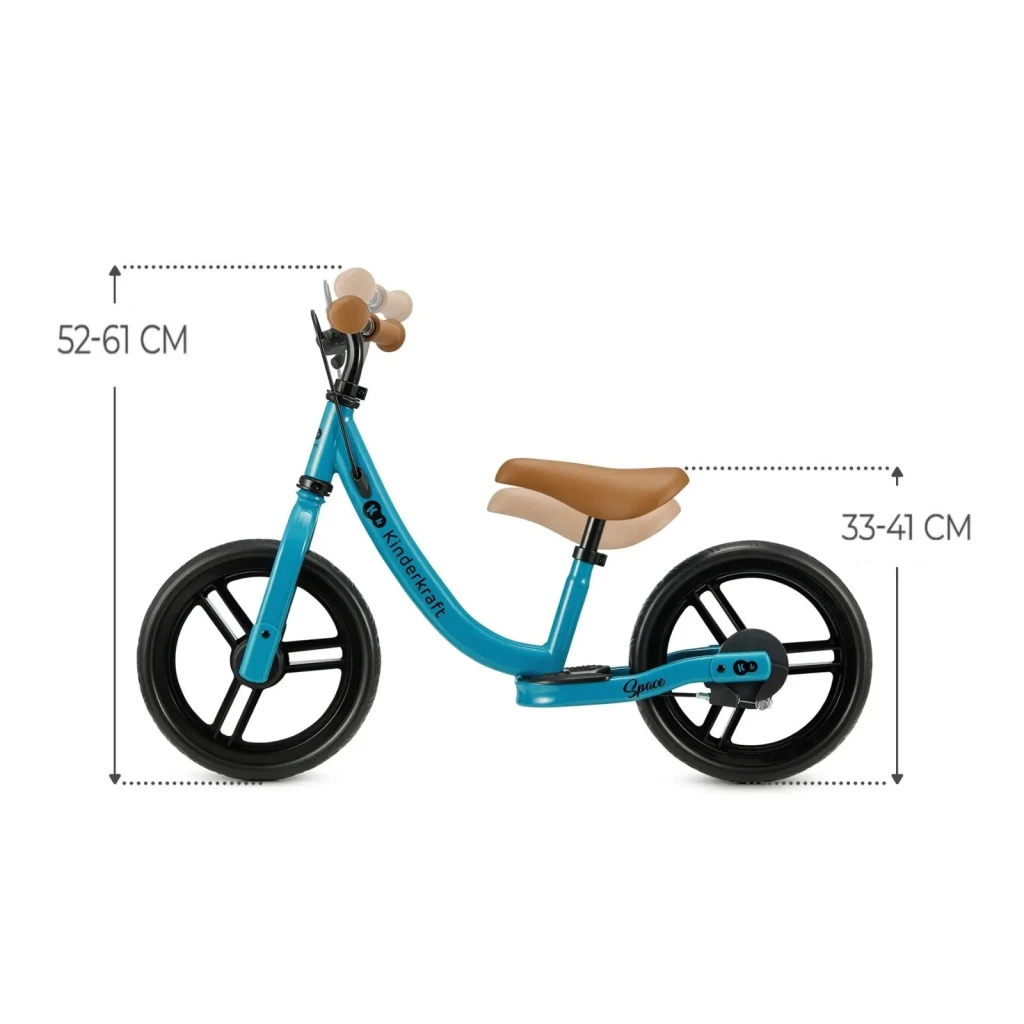 Bicicletă fără pedale kinderkraft space deep blue (krspac23blu0000) 3