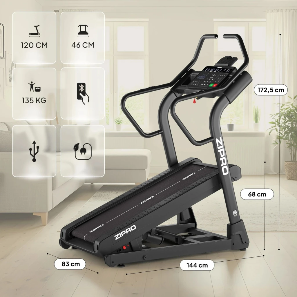 Беговая дорожка zipro shred 6