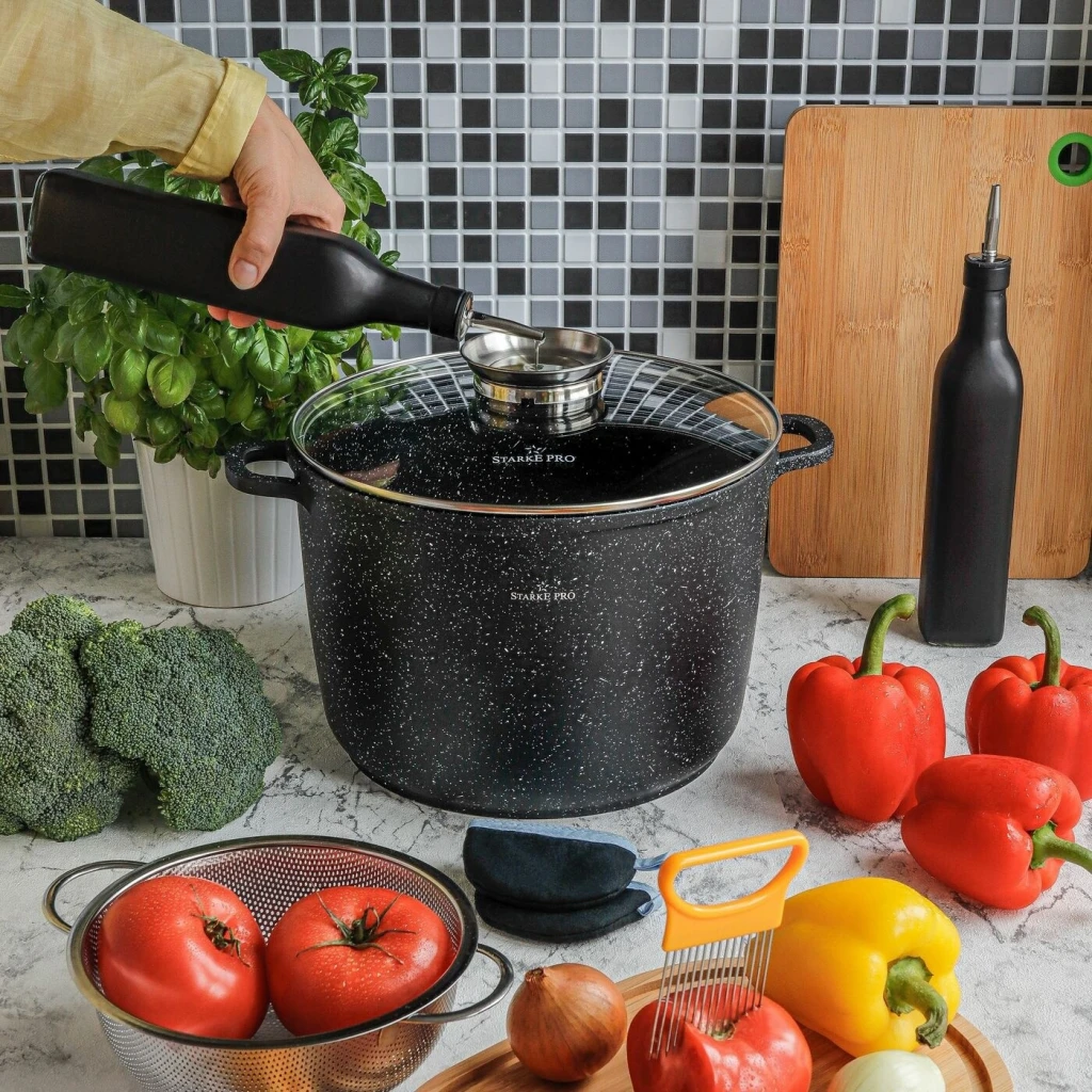 Set de sticle pentru ulei și oțet tadar black matte 2pcs 5