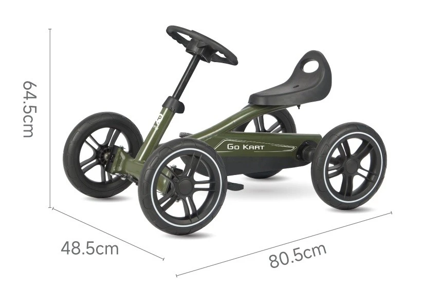 Kart cu pedale qplay gokart haki 2