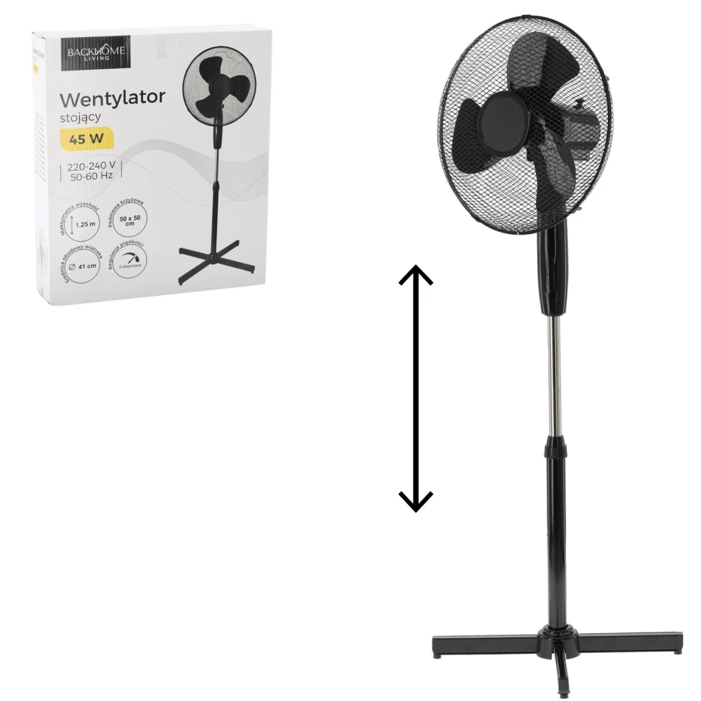 Ventilator backhome fan9004 black 4