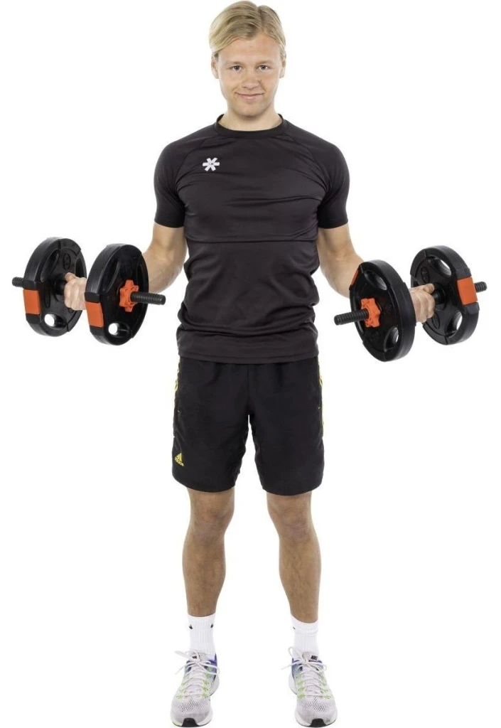 Gantera pure hybrid dumbell set 30kg 9