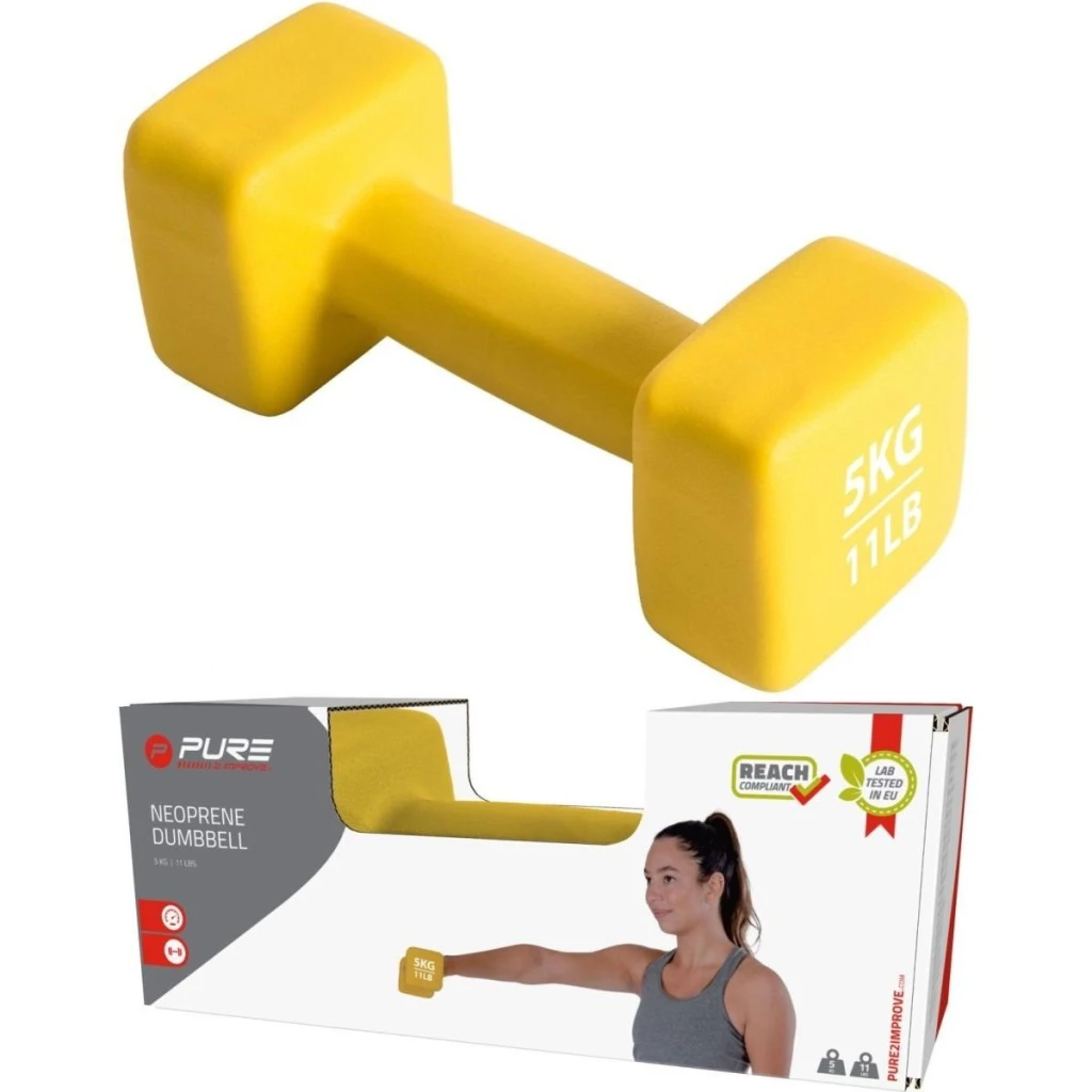 Гантель pure neopren dumbbell 5kg 5